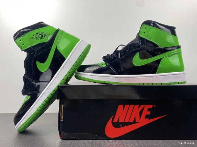 OG 1 Air High Pine 555088-030 Jordan Green 0819